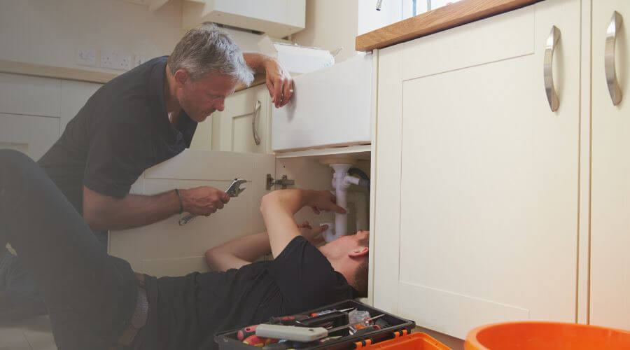 Professional burst pipe repair services in Mott, ND